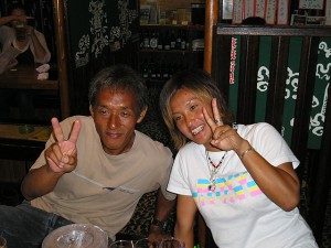 オーナーガイドの清水さんとスタッフのしづちゃん オーナーガイドの清水さんとスタッフのしづちゃん