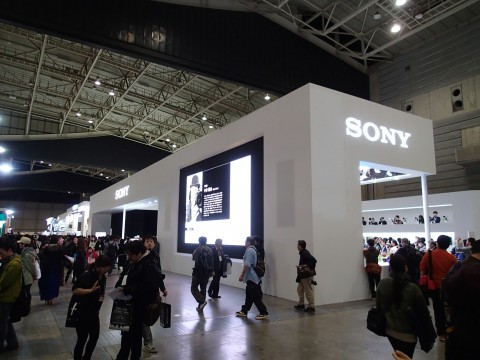 今年も「白く大きい」SONYブース
