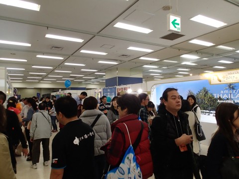 会場風景（海外ゾーン）