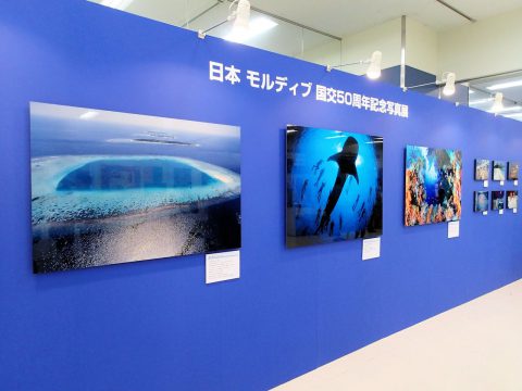 モルディブ国交50周年記念写真展