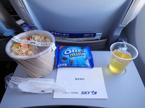 帰路の軽食-パスタのボウルと思いきや